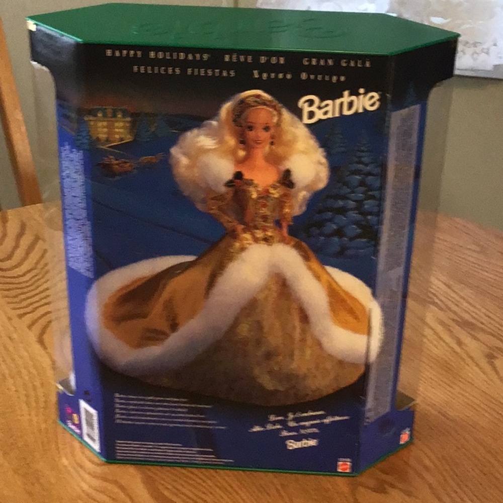 Happy Holidays Barbie Canadian/French edition 1994 - Picture 2 of 2